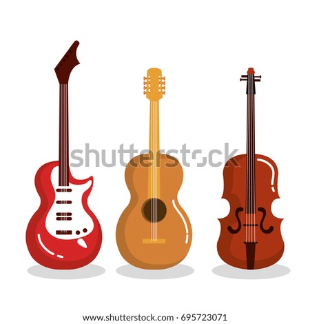 music instruments guitars violin acoustic