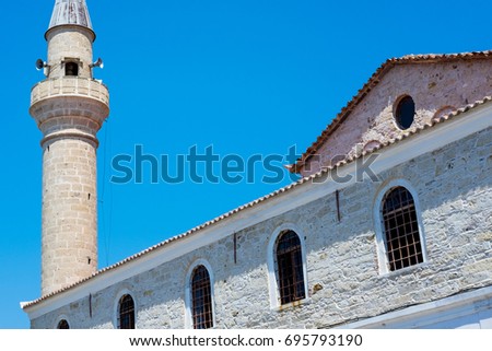 Facade Details of Church-Mosque