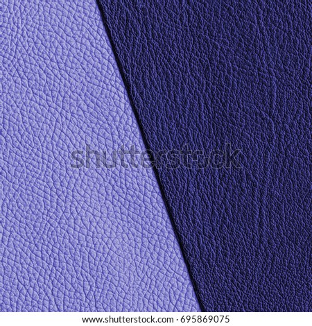background of two tints of blue pieces of leather,useful for background 