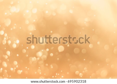 yellow bokeh abstract background and gold bokeh