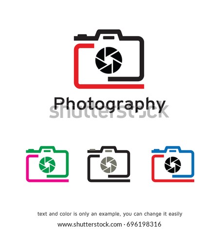 Photography Logo Template Design Vector, Emblem, Design Concept, Creative Symbol, Icon