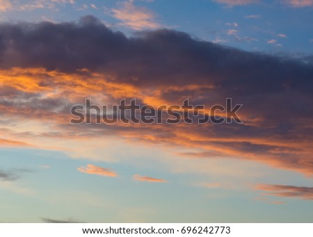 texture sunrise clouds. 