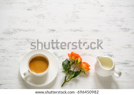 Romantic Good Morning Coffee 