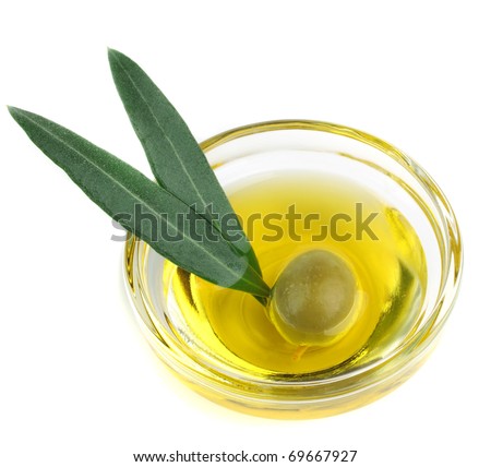 olive oil bottle Royalty-Free Stock Photo #69667927