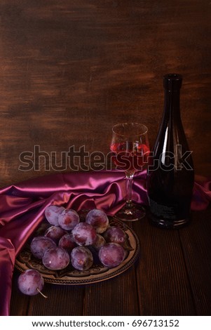 Plums and liquor from plums