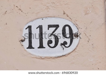 Address number