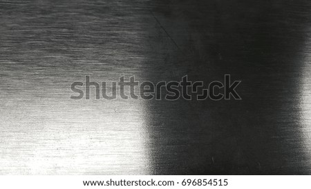 Lighting on silver plate , texture