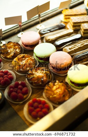 Bakery in Paris Royalty-Free Stock Photo #696871732