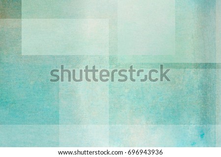 abstract design on blue background - textured paper with watercolors