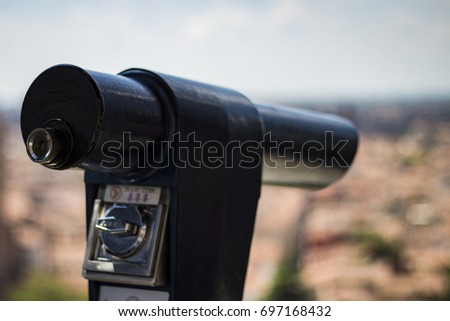 A beautiful image with a panoramic telescope