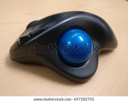 Track Ball Mouse Royalty-Free Stock Photo #697282705