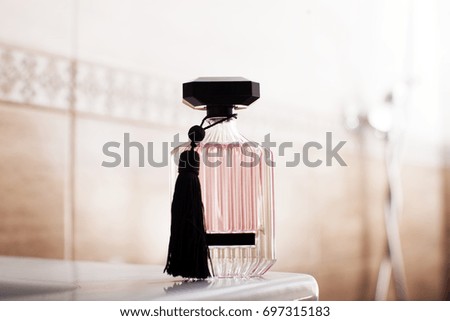Fashion bottle of perfume.