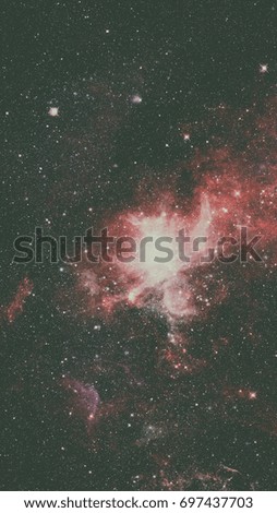 Open space filled with stars, nebulae and galaxies. Elements of this image furnished by NASA