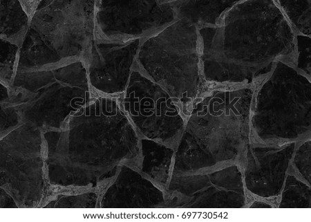 stone wall texture black background seamless pattern