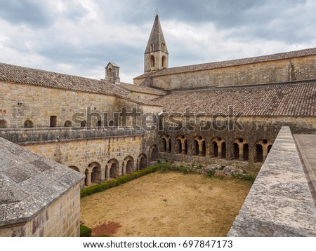 Pictures of the Le Thoronet abbey in France.