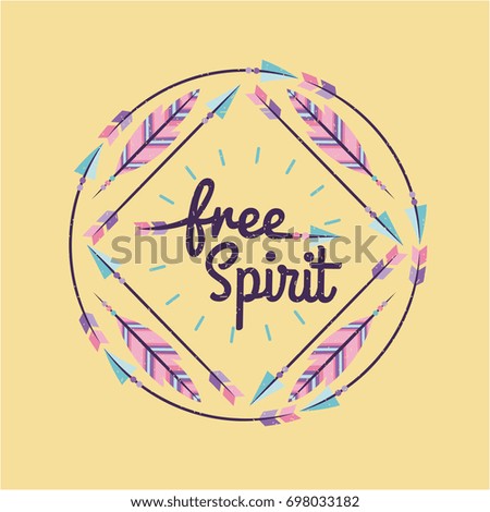 free spirit cartoon background