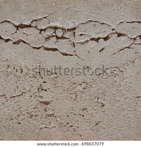 Old cracked concrete wall texture seamless          