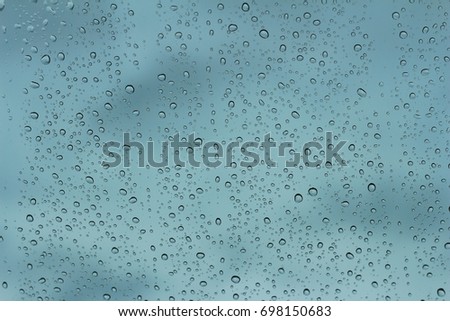 Background picture:waters dropped on grass