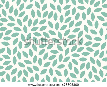 Leaves Pattern. Endless Background. Seamless 