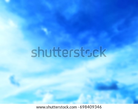 Blur sky background 