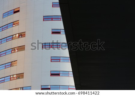 Office building facade