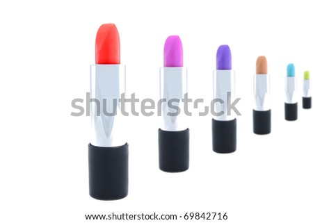 different color of lipstick - beauty treatment