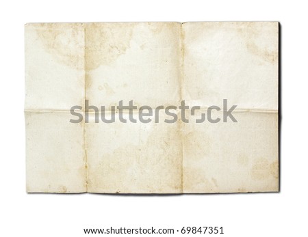 old paper background with colour pattern