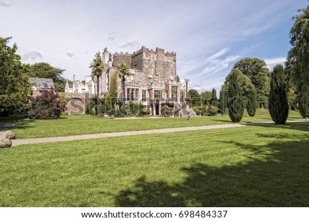 Picture of Huntington Castle set amid magnificent gardens,Co.Carlow,Ireland
