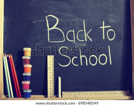 Education. Back to school