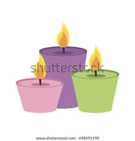 lit candles icon image
