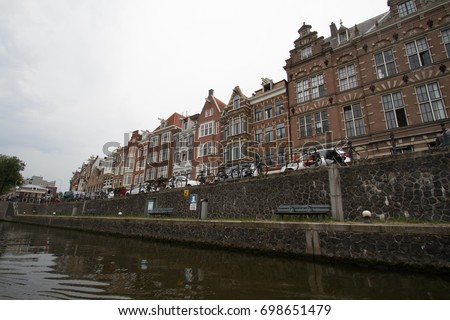 View of Amsterdam Royalty-Free Stock Photo #698651479