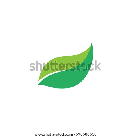 Leaf icon. Vector