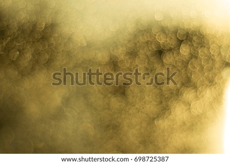 Abstract picture:background for blur gold light Bokeh