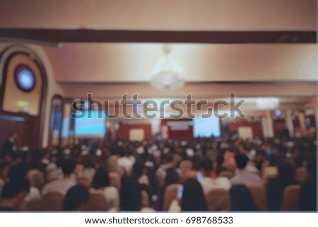 The vintage blur image represents the organization in the business meeting. Increase the potential of work within the organization.Business approach to the growth of the personnel who want to succeed.