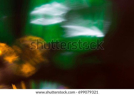 Bokeh background with abstract rays of light