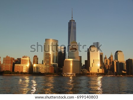 Amazing view on Manhattan New York