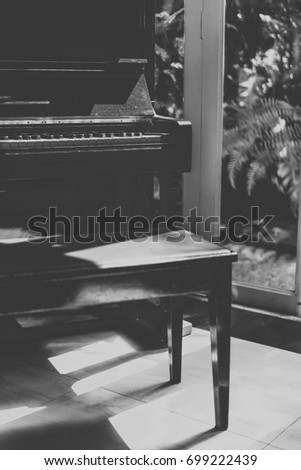 Piano With Chair