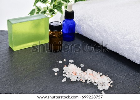 Spa treatment, aromatherapy and beauty care concept