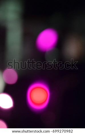 Background bokeh of colorful lights for use as illustrations in art and design.