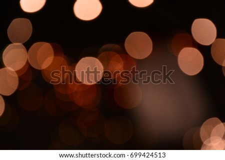 Park at night and light, beautiful.Night city street lights background, Lights blurred Royalty-Free Stock Photo #699424513