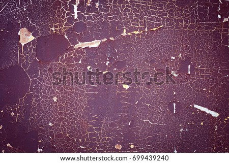 Old metal iron rust texture. Rusty metal background with streaks of rust. 