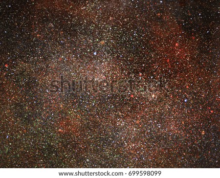 Starry universe sky