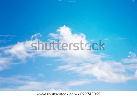 Abstract soft blurred and soft focus beautiful nature sky background.picture for add text or art work design.