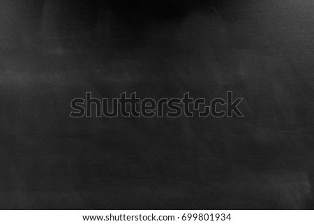 Blackboard with space to add text or graphic design.
Chalk stains on blackboard. 
education of school concept.

