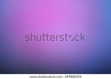 Abstract gradient blue green and purple background. Photography lens Blurred