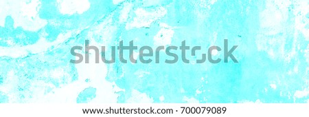 Abstract blue cement wall texture and background