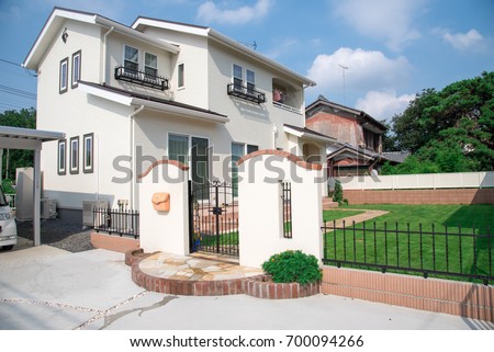 A house Royalty-Free Stock Photo #700094266