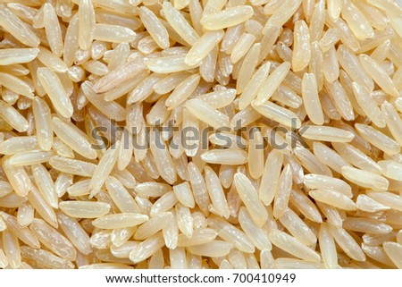 Raw brown rice - high definition pattern