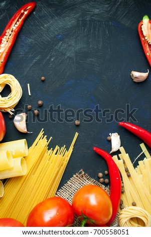 Italian food cooking