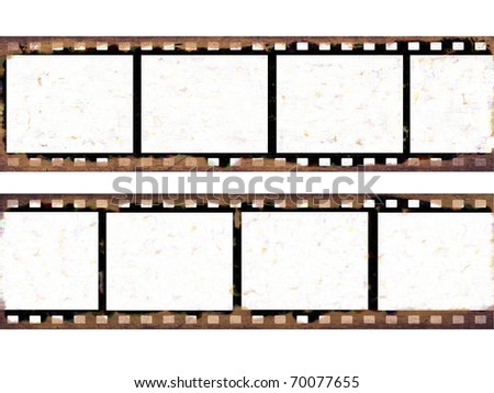 Grunge film frames